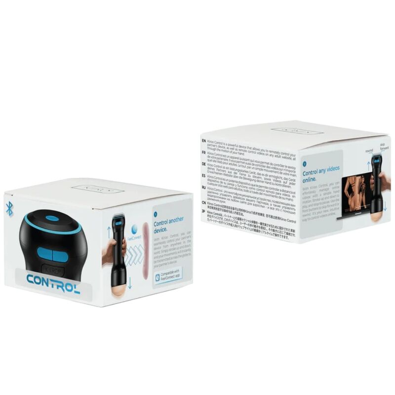 Mando interactivo Kiiroo Control negro