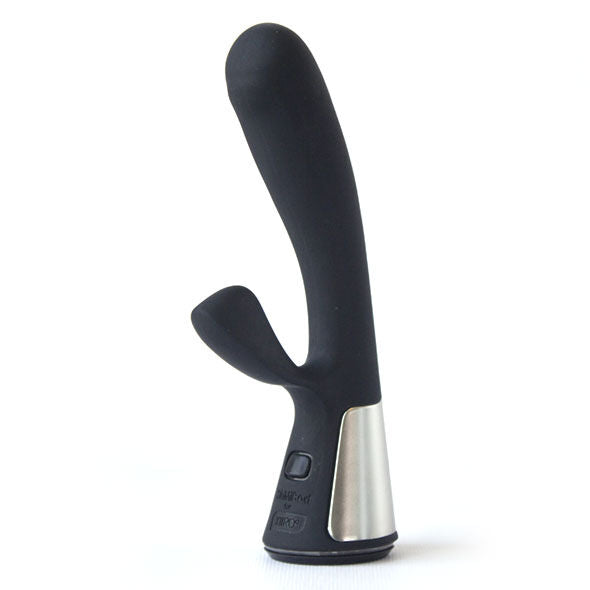 Kiiroo OhMiBod Fuse – Vibrador doble negro con app y mando