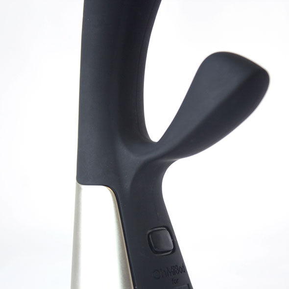 Kiiroo OhMiBod Fuse – Vibrador doble negro con app y mando