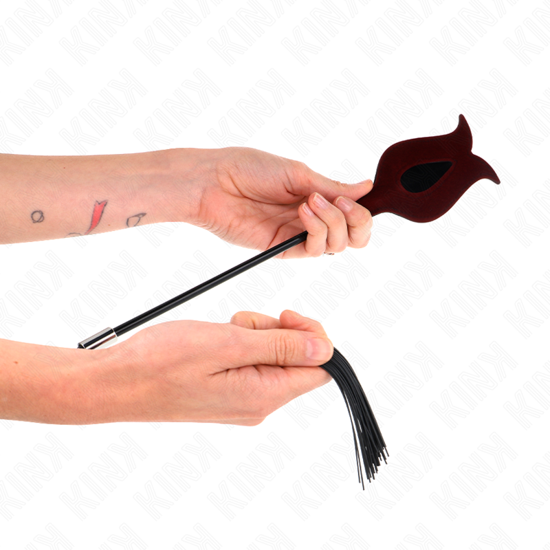 KINK – Pala calada y flogger, 45 cm