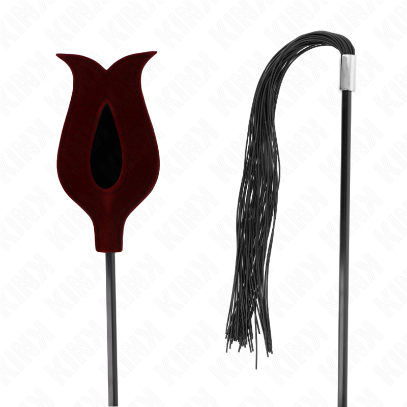 KINK – Pala calada y flogger, 45 cm