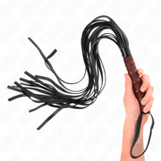 KINK – Flogger de mango color caoba, 53 cm