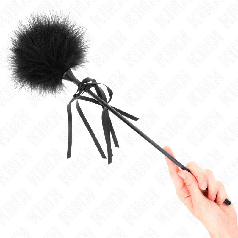 KINK – Plumero BDSM con lazada, 35 cm