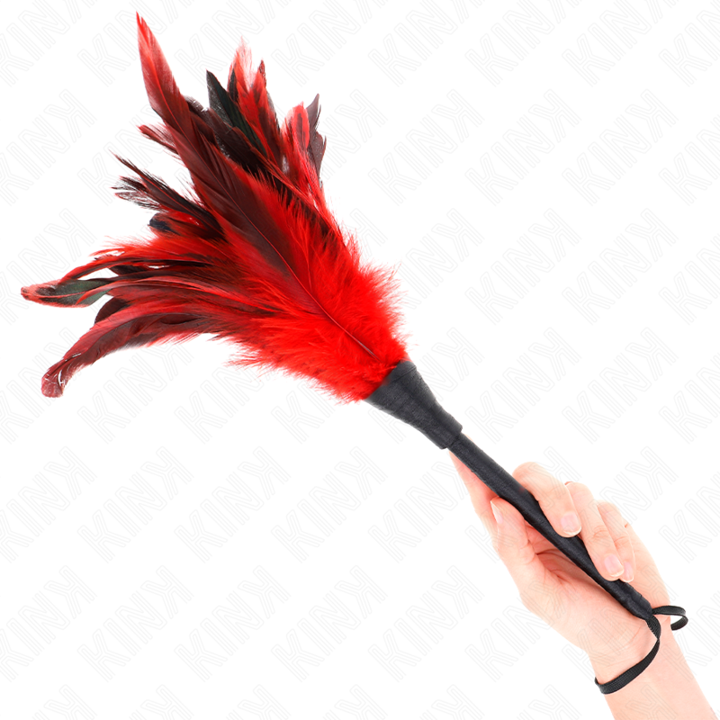 KINK — Plumeau bicolore à poignée courte 36 cm