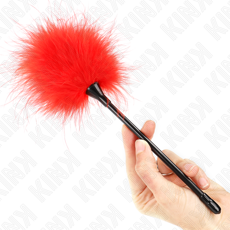 KINK — Plumeau rouge compact 27 cm