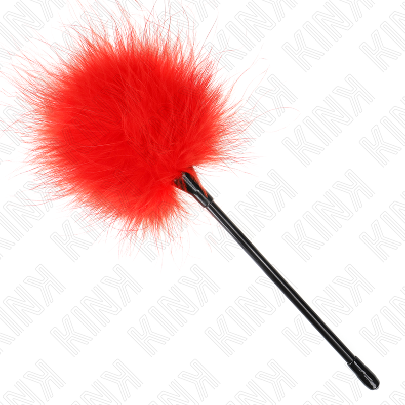 KINK — Plumeau rouge compact 27 cm