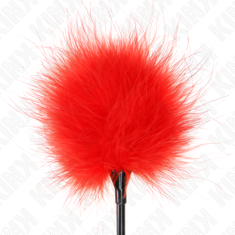 KINK — Plumeau rouge compact 27 cm