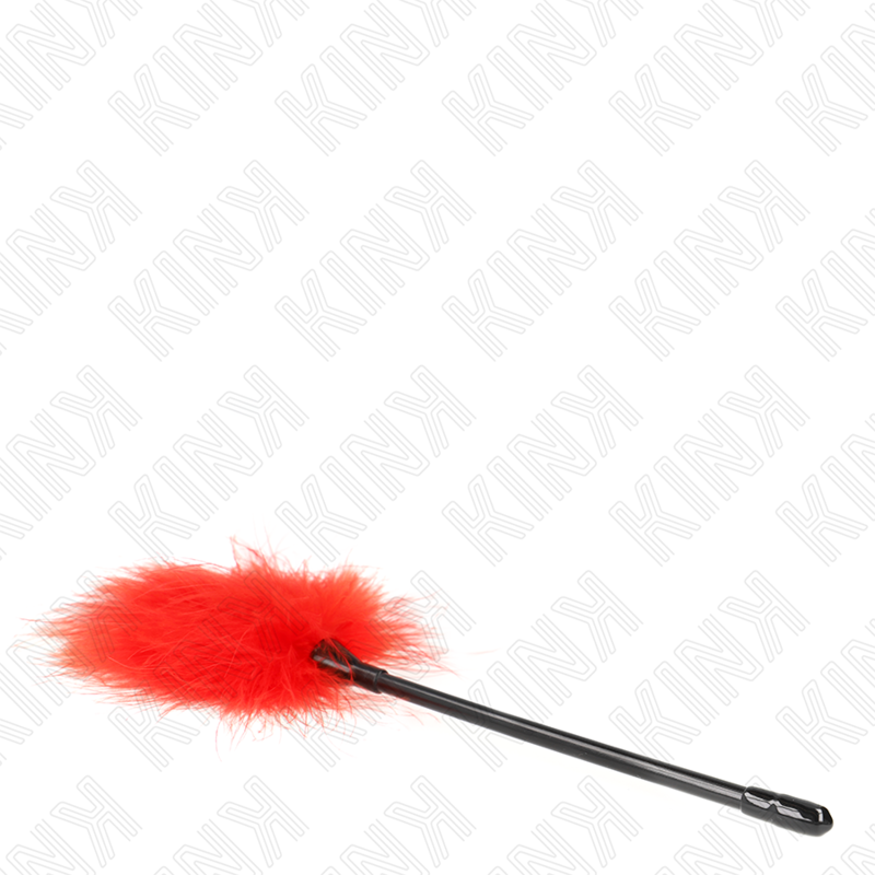 KINK — Plumeau rouge compact 27 cm