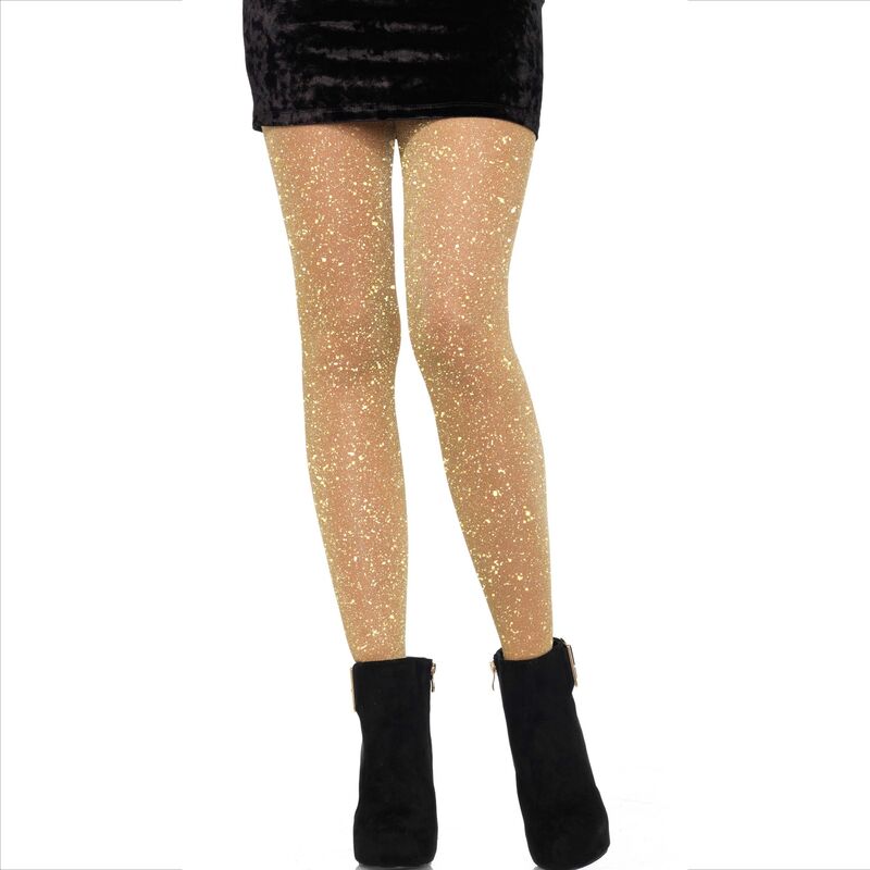 Leg Avenue — Collant doré scintillant