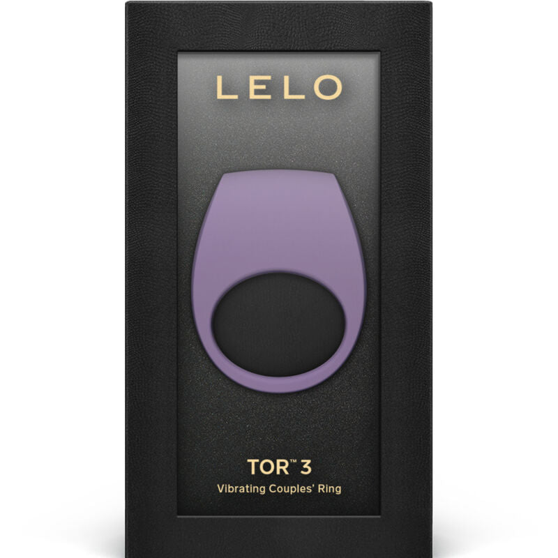 LELO Tor 3 — Anneau pénien vibrant connecté — Lilas