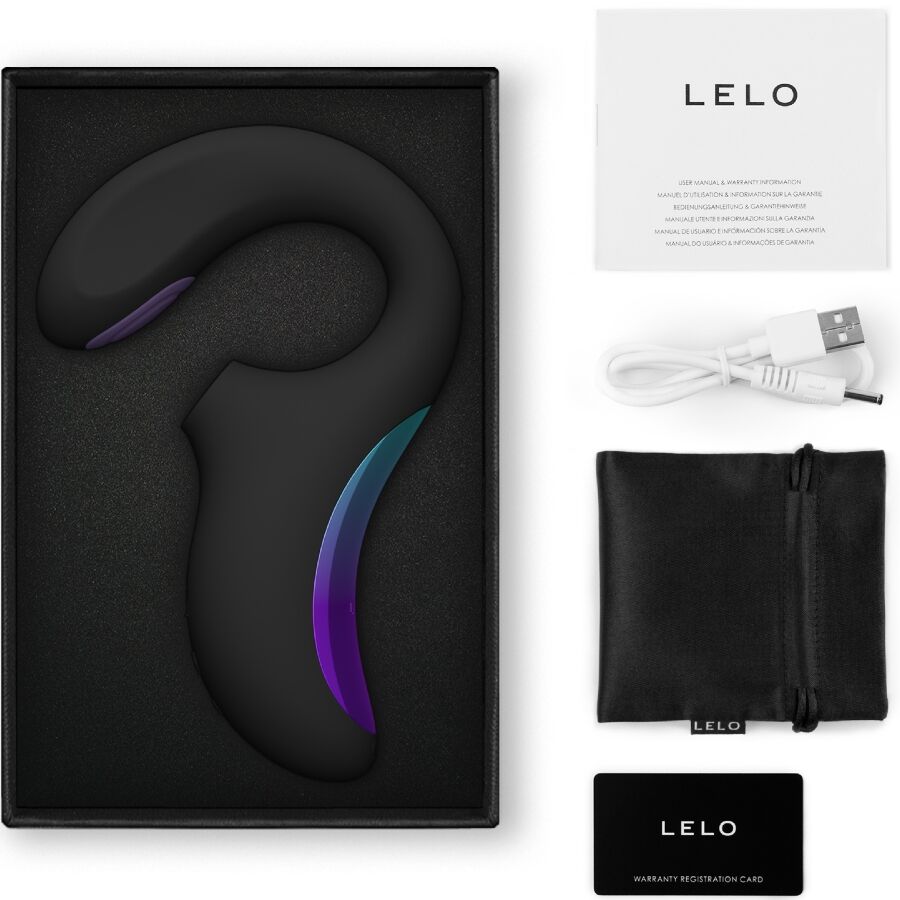 LELO Enigma Double Sonic – Vibratore a doppia stimolazione con app