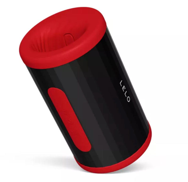 LELO F2S Double Sonic — Masturbateur connecté à deux moteurs soniques — Rouge