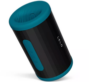 LELO F2S Double Sonic — Masturbateur connecté à deux moteurs soniques — Bleu canard
