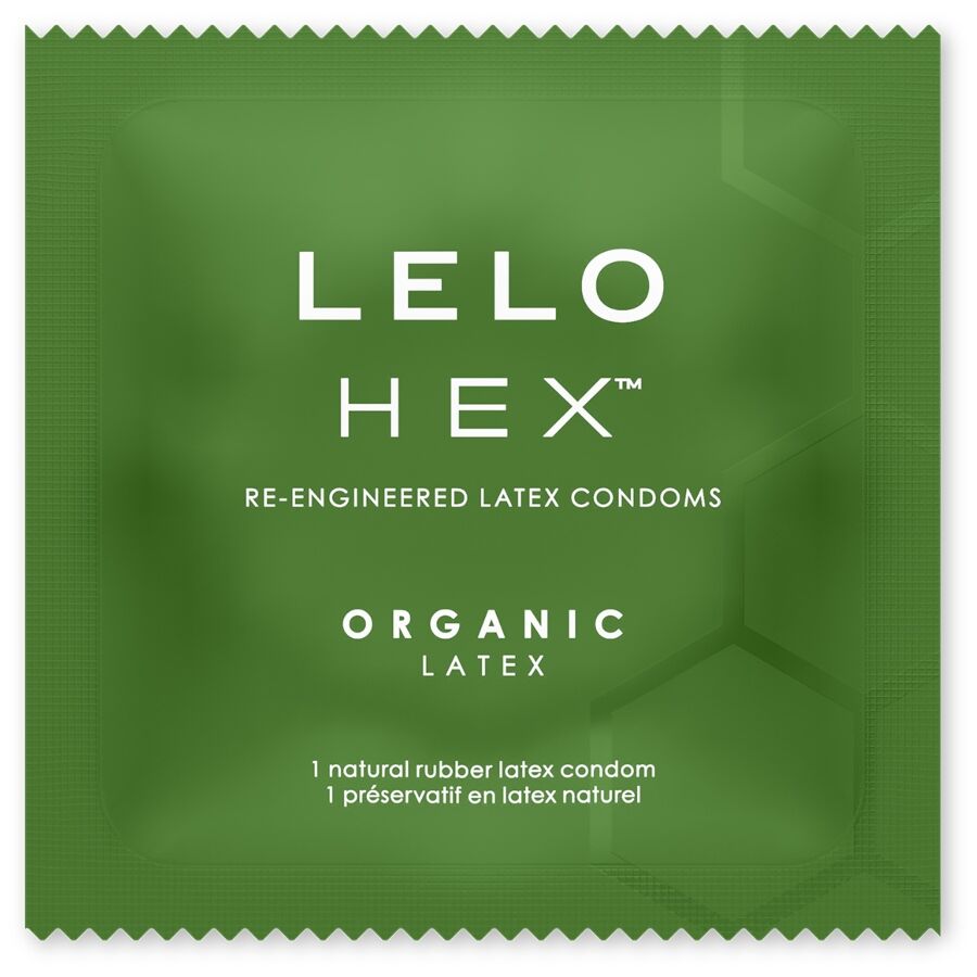 LELO HEX Organic — Préservatifs, 12 unités
