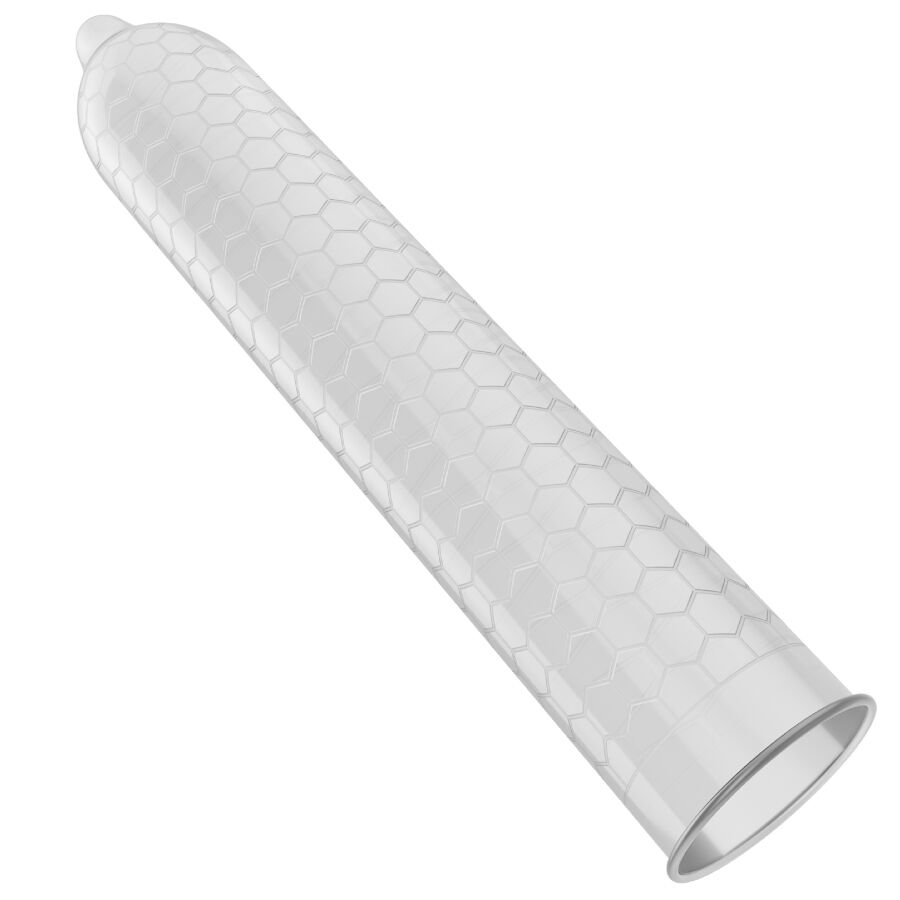 LELO HEX Organic – Kondome mit L-Arginin, 36 Stück