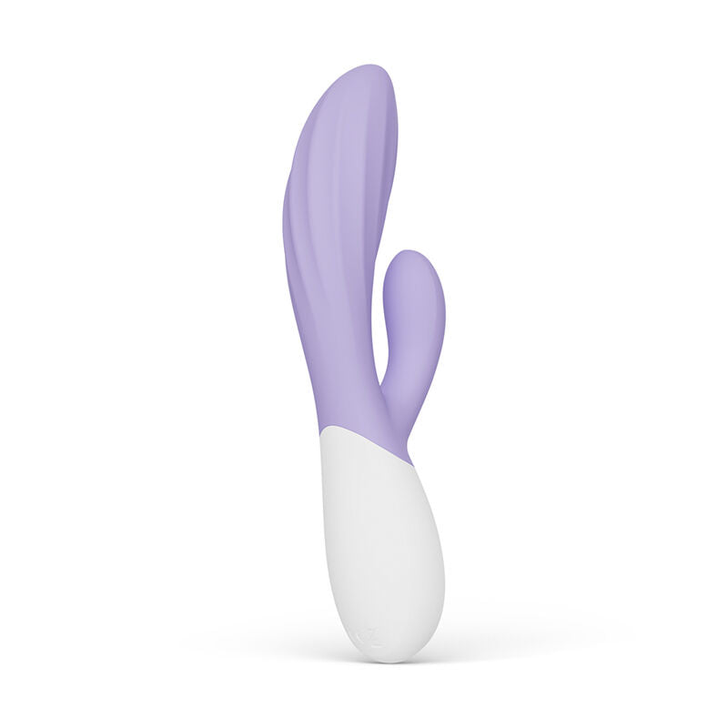LELO Ina Twist — Vibromasseur rabbit texturé connecté — Lilas