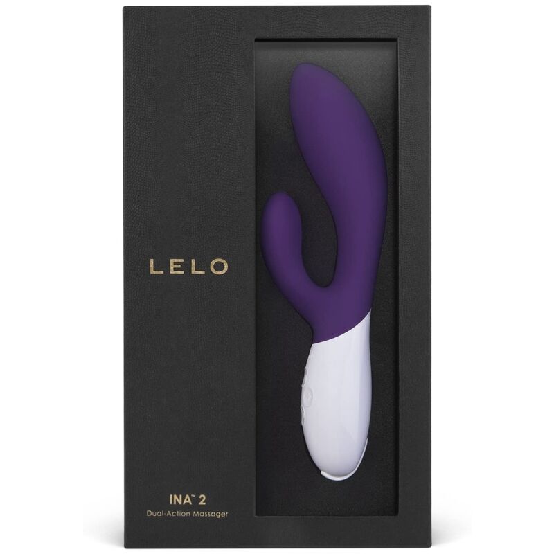 LELO Ina Wave 2 — Vibromasseur rabbit à mouvement articulé — Lilas