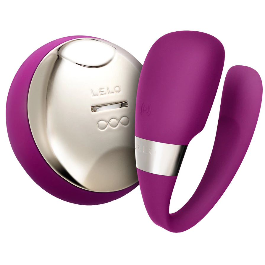LELO Tiani 3 — Vibromasseur pour couple avec télécommande SenseMotion — Violet