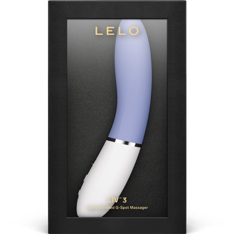 LELO Liv 3 — Vibromasseur point G connecté — Bleu