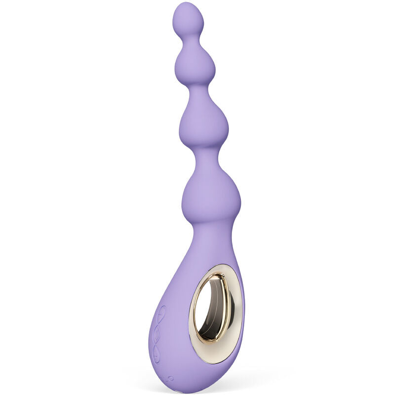 LELO Soraya Beads – Bolas anales vibradoras de tamaño creciente – Lila