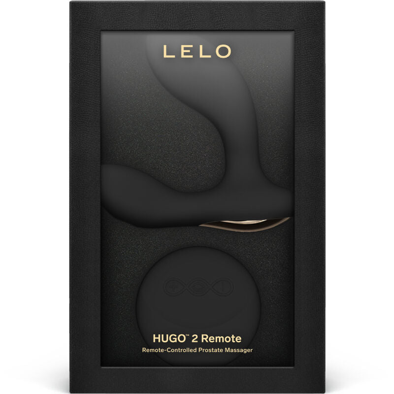 LELO Hugo 2 Remote – Massaggiatore prostatico con telecomando – Nero