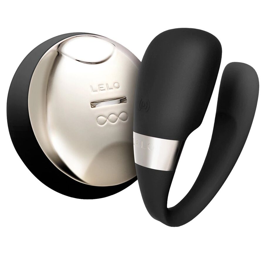 LELO Tiani 3 — Vibromasseur pour couple avec télécommande SenseMotion — Noir