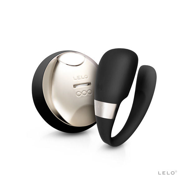 LELO Tiani 3 — Vibromasseur pour couple avec télécommande SenseMotion — Noir