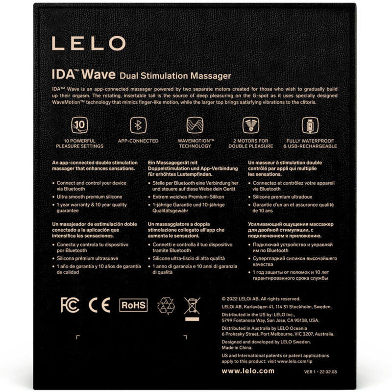 LELO Ida Wave – Paarvibrator mit WaveMotion und App