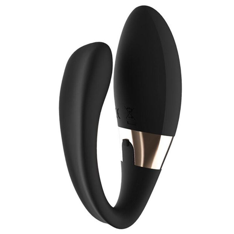 LELO Tiani Duo — Vibromasseur pour couple à deux moteurs avec télécommande — Noir