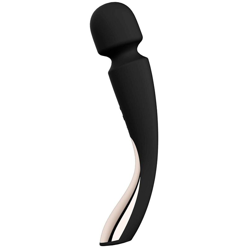 LELO Smart Wand 2 Medium – Massagestab für Körper und Klitoris – Schwarz
