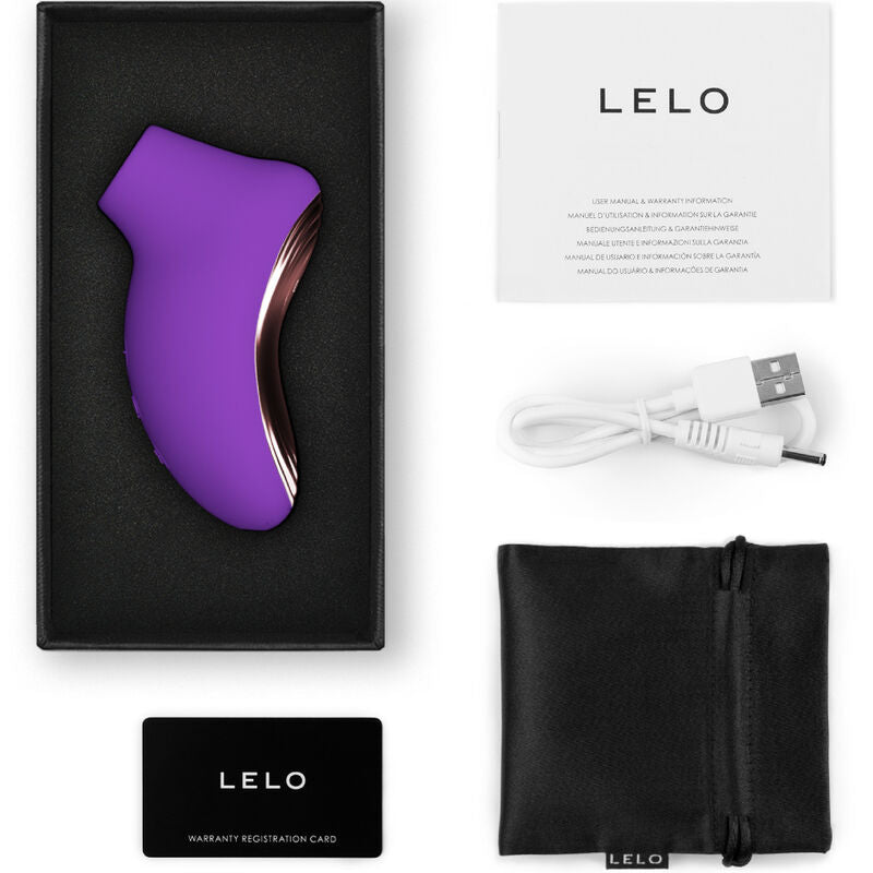 LELO Sona 2 Travel – Estimulador de clítoris sónico de viaje – Morado