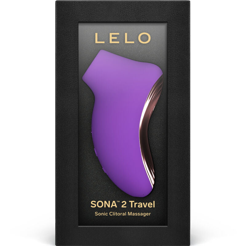 LELO Sona 2 Travel – Estimulador de clítoris sónico de viaje – Morado