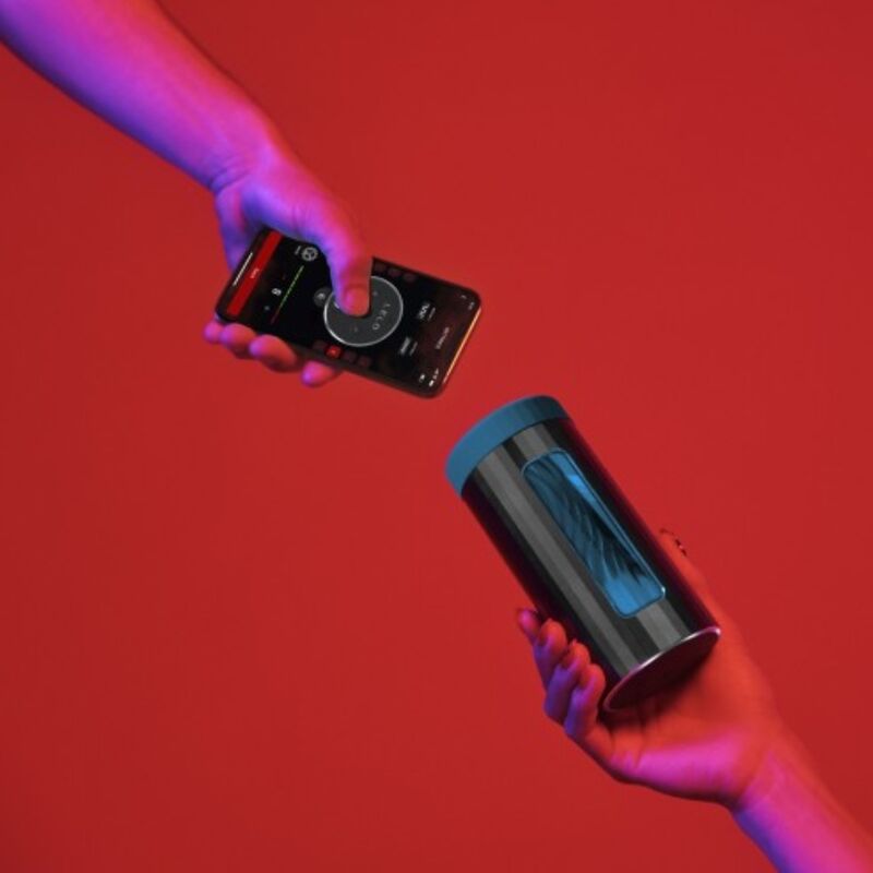 LELO F1S V3 — Masturbateur sonique et vibrant connecté — Rouge