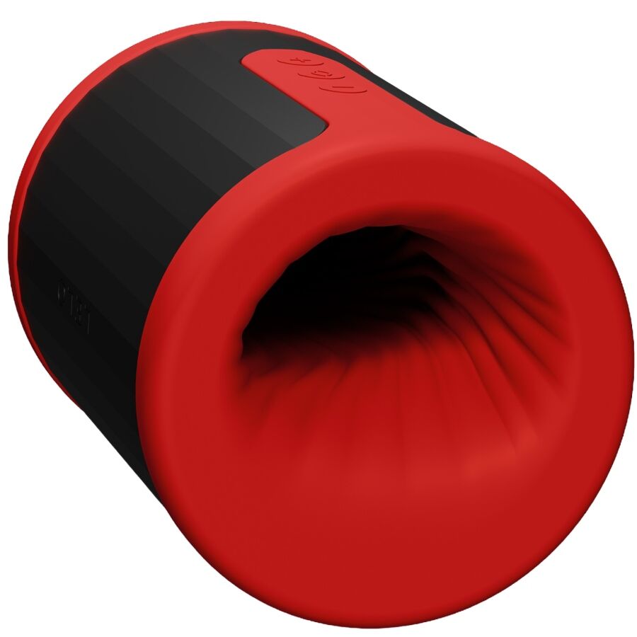 LELO F2S – Offener Masturbator mit Vibration und App – Rot