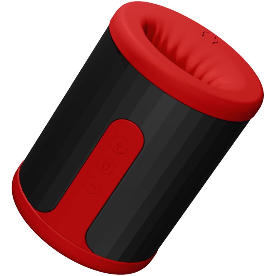 LELO F2S – Offener Masturbator mit Vibration und App – Rot