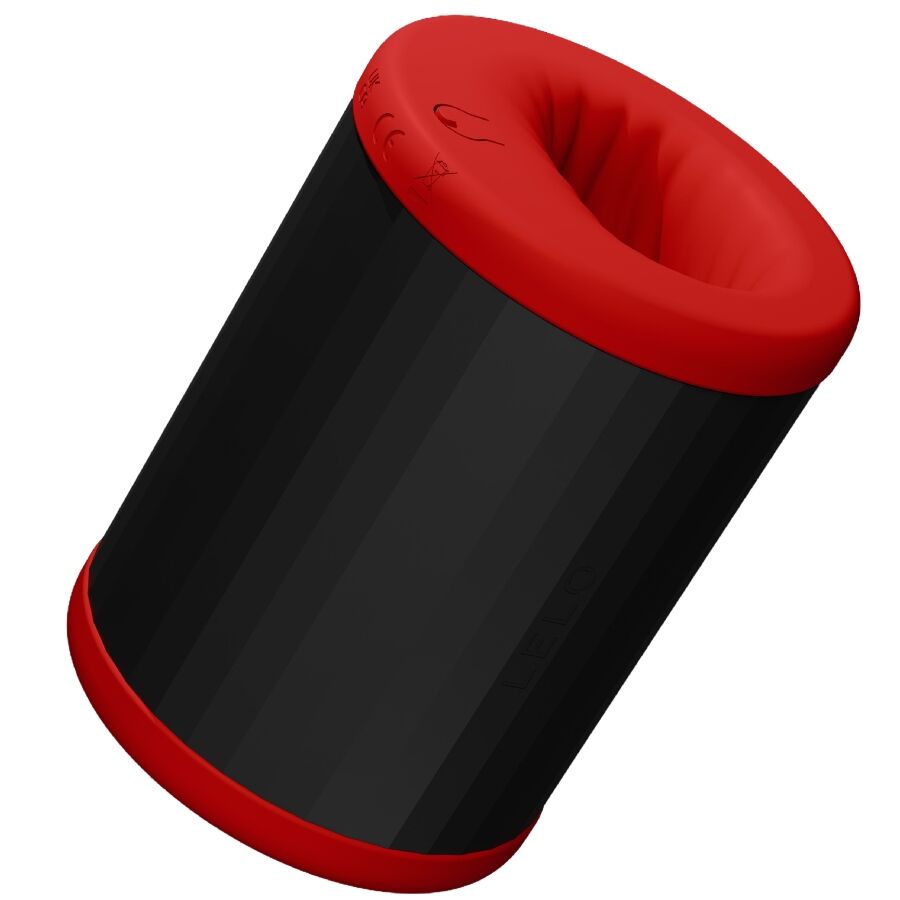LELO F2S – Offener Masturbator mit Vibration und App – Rot