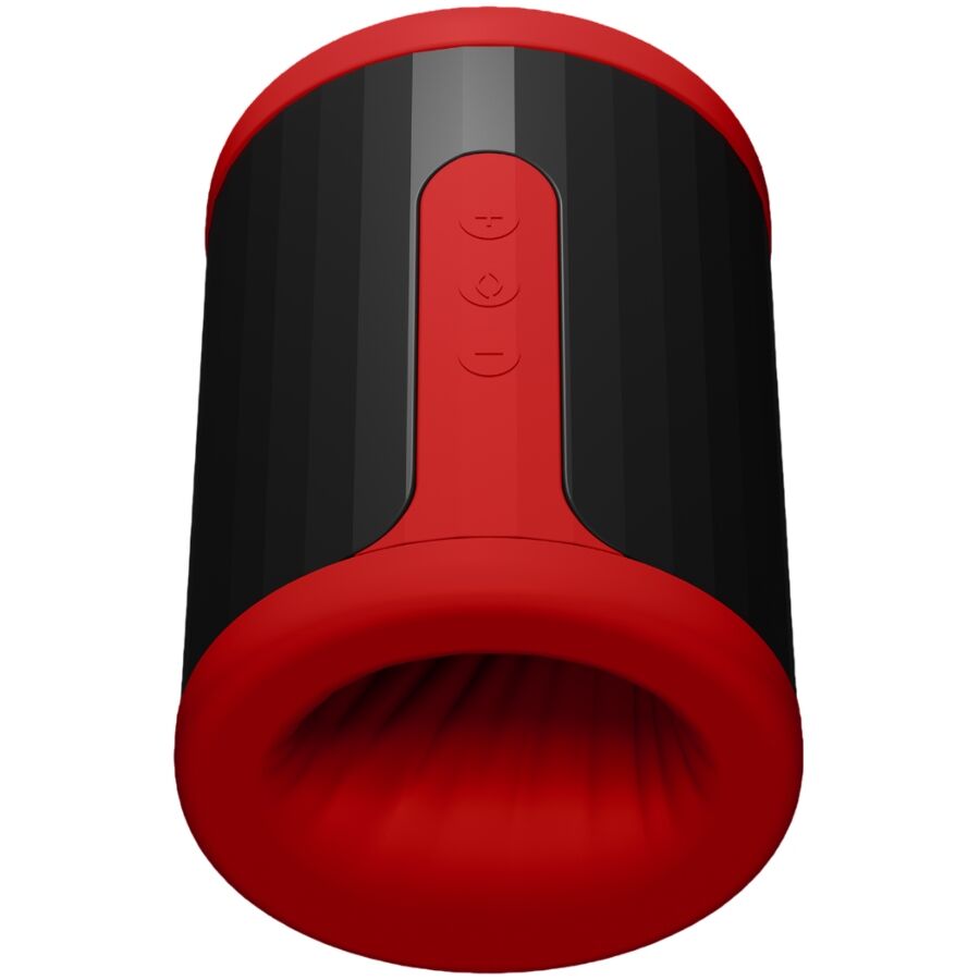 LELO F2S – Offener Masturbator mit Vibration und App – Rot