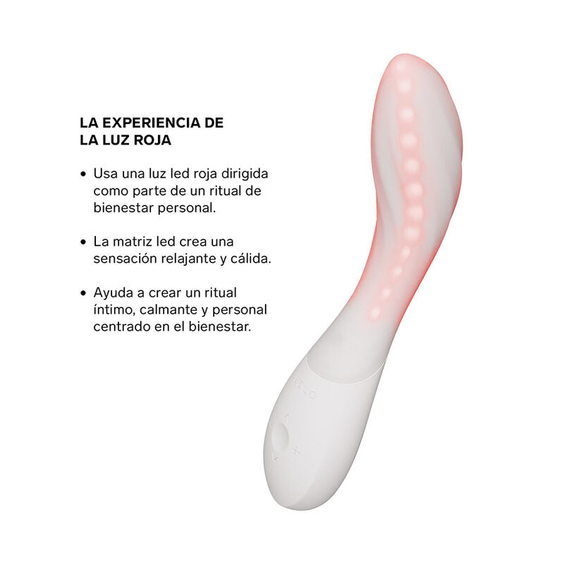 LELO Mona Spectra – G-Punkt-Vibrator mit rotem LED-Licht und App