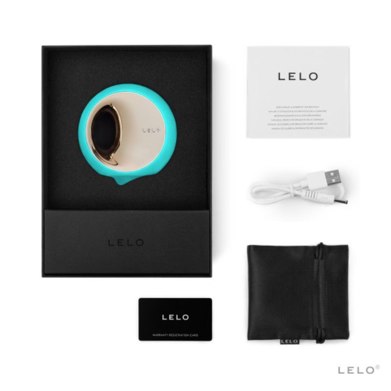 LELO Ora 3 — Stimulateur clitoridien rotatif — Vert Aqua