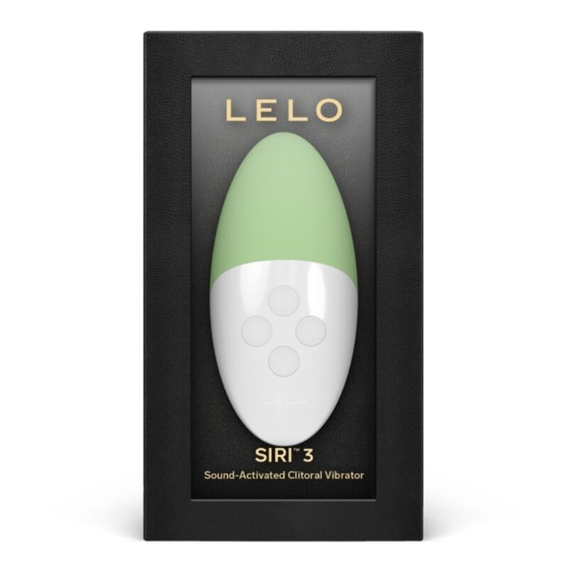 LELO Siri 3 — Vibromasseur clitoridien réactif à la musique — Pistachio Cream
