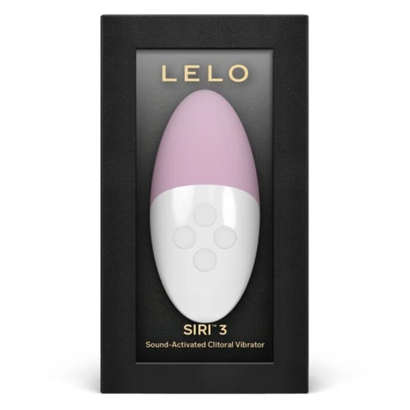 LELO Siri 3 – Vibrador de clítoris que reacciona a la música – Soft Pink