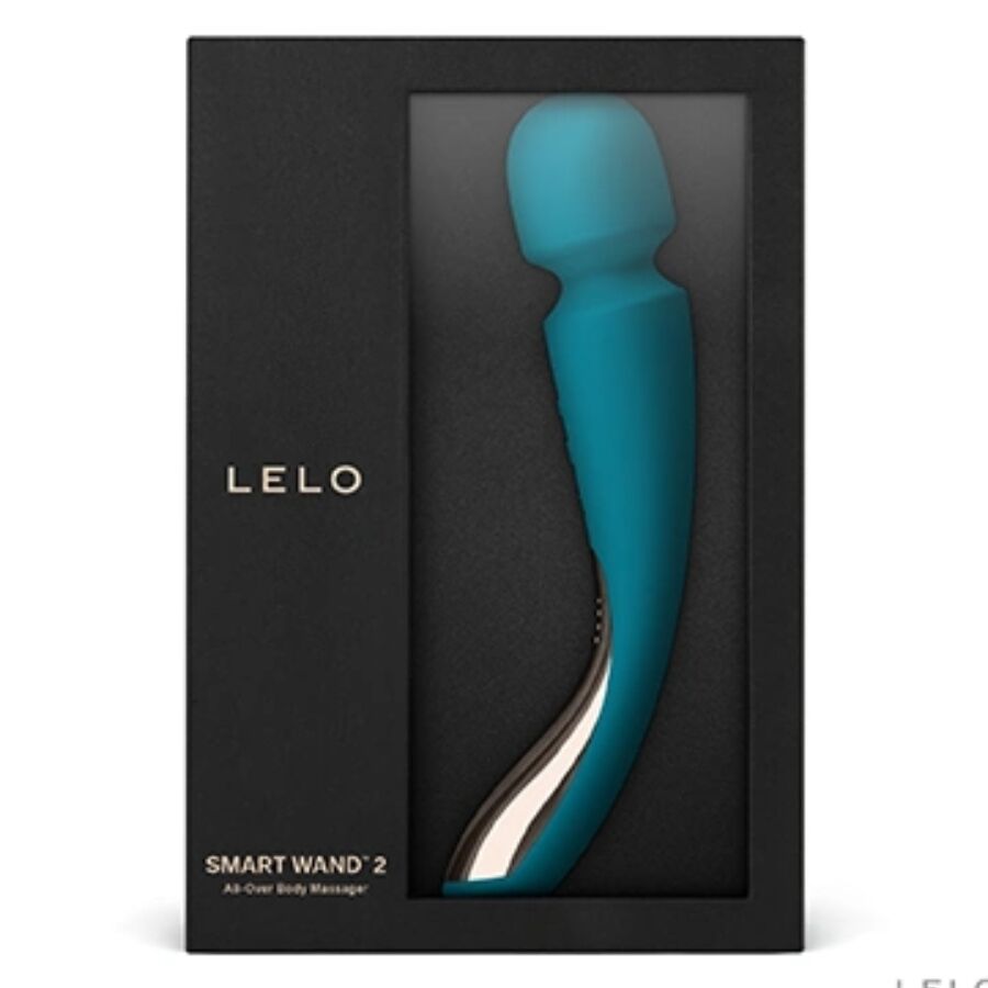LELO Smart Wand 2 Medium – Massagestab für Körper und Klitoris – Aqua