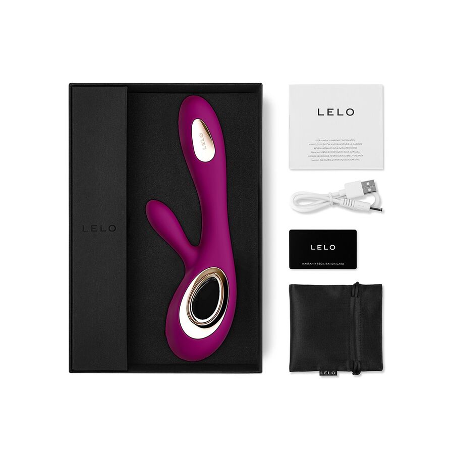 LELO Soraya Wave – Vibrador rabbit con movimiento WaveMotion
