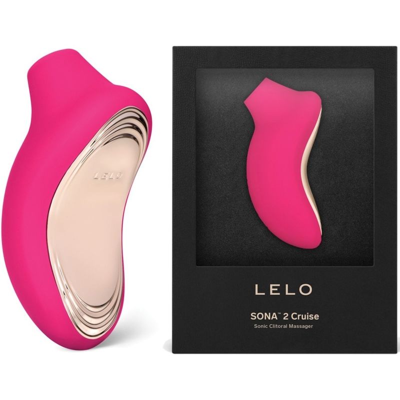 LELO Sona 2 Cruise — Stimulateur clitoridien sonique avec Cruise Control — Fuchsia