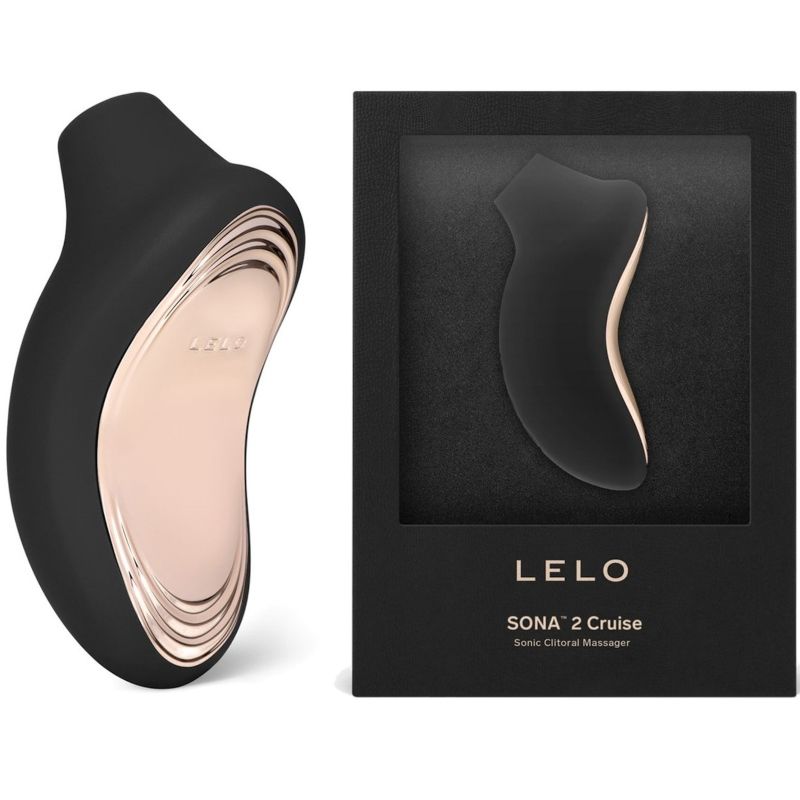 LELO Sona 2 Cruise — Stimulateur clitoridien sonique avec Cruise Control — Noir