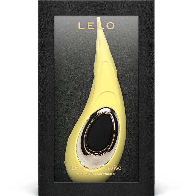 LELO Dot Cruise – Stimolatore clitorideo a punta ellittica – Giallo