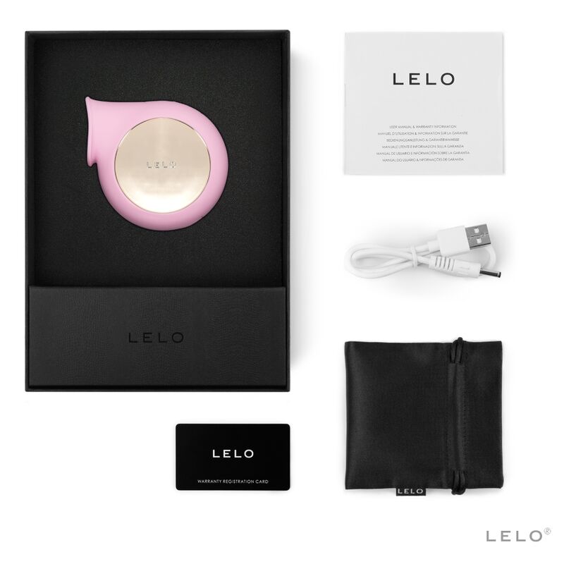 LELO SILA — Stimulateur clitoridien sonique rose