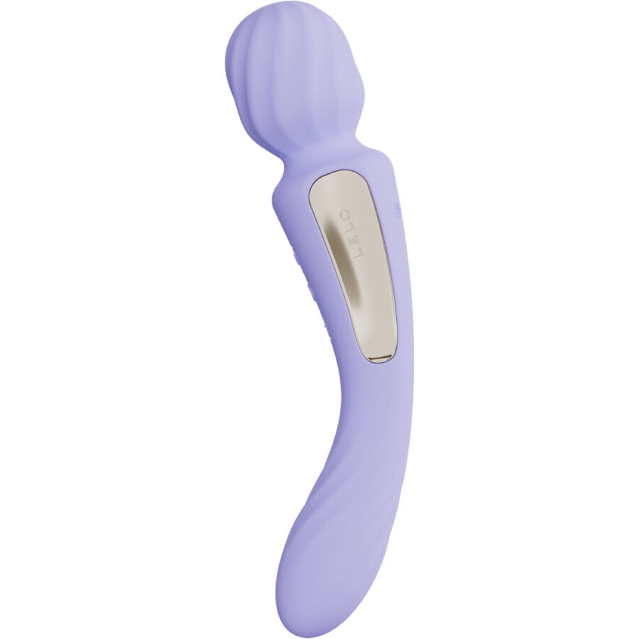 LELO Switch — Vibromasseur wand à double extrémité connecté — Lilas