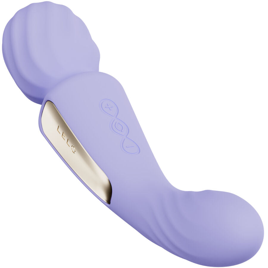 LELO Switch — Vibromasseur wand à double extrémité connecté — Lilas