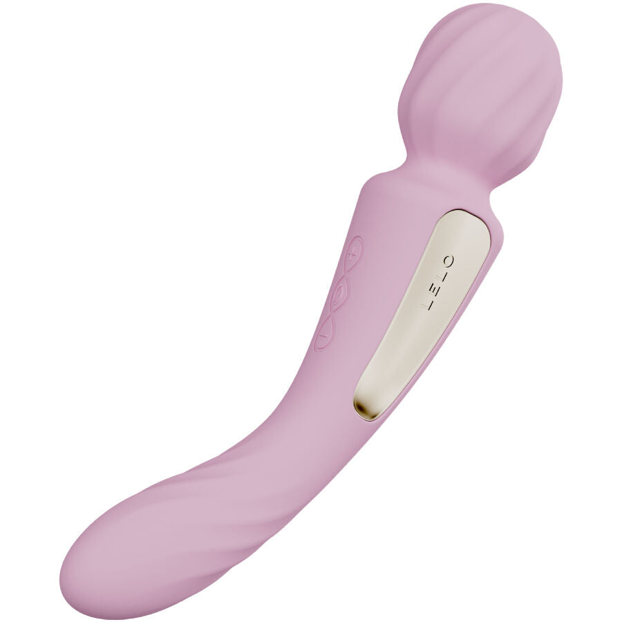 LELO Switch — Vibromasseur wand à double extrémité connecté — Rose